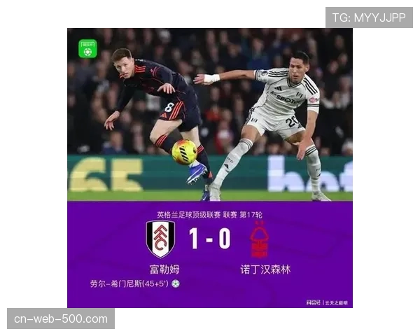 富勒姆定位球进球数联赛最少 进攻效率有待提升